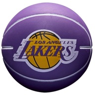 Basketbalová mini lopta Wilson NBA Dribbler Los Angeles Lakers WTB110