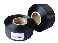 Saténová BLACK páska na kotúči 40 / 200 m vložka štítkov