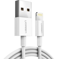 Ugreen USB-A / Lightning MFi 2,4A 2m kábel Ugreen USB-A / Lightning MFi 2,4A 2m kábel