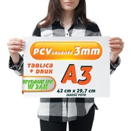 UV tlač PVC 3mm A3 42x29,7 Tabuľa Označenie Potlač tabúľ Reklamná tabuľa UV tlač PVC 3mm A3 42x29,7 Tabuľa Označenie Potlač tabúľ Reklamná tabuľa