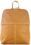 Kožená kabelka, batoh, prírodná koža Vera Pelle