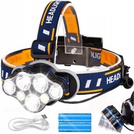ČELOVÁ LAMPA 7 X CREE LED ČELOVÁ LAMPA VÝKONNÁ NASTAVITEĽNÁ 8 REŽIMOV ČELOVÁ LAMPA 7 X CREE LED ČELOVÁ LAMPA VÝKONNÁ NASTAVITEĽNÁ 8 REŽIMOV