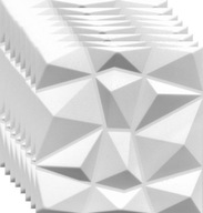 BIELE STENENÉ PANELY DIAMANTOVÉ STROPNÉ KAZETY 2m2 BIELE STENENÉ PANELY DIAMANTOVÉ STROPNÉ KAZETY 2m2