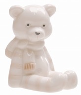 Keramická dekorácia s figúrkou medvedíka