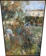 Obraz Žena v záhrade od Berthe Morisot Obraz Žena v záhrade od Berthe Morisot