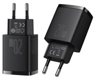 BASEUS nástenná nabíjačka 20W QC 4.0 USB + USB-C BASEUS nástenná nabíjačka 20W QC 4.0 USB + USB-C