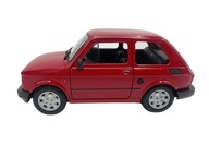 MALUCH FIAT 126 MODRÝ KOV MODEL 1:21 WELLY