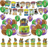 SCOOBY DOO NARODENINOVÝ SET, BALÓNOVÉ OZDOBY SCOOBY DOO NARODENINOVÝ SET, BALÓNOVÉ OZDOBY