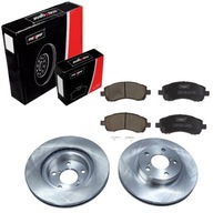 DISK + DESTIČKY PREDNÉ SUBARU IMPREZA 1992-06