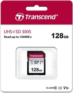 TRANSCEND 300S 128 GB SD SDXC 95 MB UHS-I C10 V10