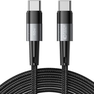 Dlhý kábel Tech-Protect USB-C / USB-C, 60 W, 3 A, 3 m, 300 cm Napájanie Dlhý kábel Tech-Protect USB-C / USB-C, 60 W, 3 A, 3 m, 300 cm Napájanie