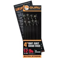 Hotové náväzce na návnady Guru QM1 10 cm 0,17 mm - 16 Hotové náväzce na návnady Guru QM1 10 cm 0,17 mm - 16