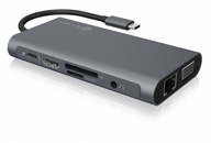 IcyBox IB-DK4040-CPD USB-C HDMI dokovacia stanica