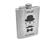 Oceľová fľaša, cca 240 ml, ako darček s AKÝKOĽVEK GRAVÍNOU ku Dňu otcov Oceľová fľaša, cca 240 ml, ako darček s AKÝKOĽVEK GRAVÍNOU ku Dňu otcov