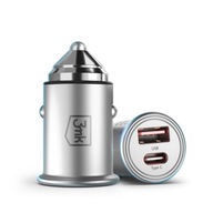 3mk Hyper Car Charger 30W hliníková nabíjačka do auta 3mk Hyper Car Charger 30W hliníková nabíjačka do auta