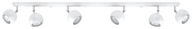 OCULARE 6L White GU10 stropné svietidlo pre LED SL.0442 SOLLUX OCULARE 6L White GU10 stropné svietidlo pre LED SL.0442 SOLLUX