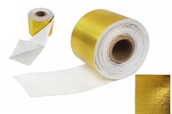 Samolepiaca tepelná páska Turboworks 50 mm x 4,5 m ZLATÝ VÝFUKOVÝ BANDAGE Samolepiaca tepelná páska Turboworks 50 mm x 4,5 m ZLATÝ VÝFUKOVÝ BANDAGE