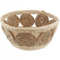 BOHO JUTOVÝ KOŠÍK 26 CM PRELAROVANÝ BOHO JUTOVÝ KOŠÍK 26 CM PRELAROVANÝ