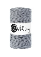 Paličkovaná šnúra Macrame 3mm 100m 3vrstvová oceľ Paličkovaná šnúra Macrame 3mm 100m 3vrstvová oceľ
