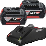 Sada 2x GBA Batéria 18V 5Ah + nabíjačka Bosch