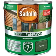 Sadolinová impregnácia dreva Classic Green 2,5L Sadolinová impregnácia dreva Classic Green 2,5L