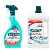 SANYTOL SPREJ SADA GREJP 500ml + TEKUTINA NA PRANIE 1L SANYTOL SPREJ SADA GREJP 500ml + TEKUTINA NA PRANIE 1L