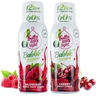 Sada 2 sirupov FruttaMax: Malina + Višňa Light.. Sada 2 sirupov FruttaMax: Malina + Višňa Light..