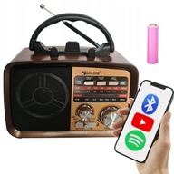 KUCHYNSKÉ RÁDIO BLUETOOTH PRENOSNÁ RETRO FM ANTÉNA USB SD BATÉRIA KUCHYNSKÉ RÁDIO BLUETOOTH PRENOSNÁ RETRO FM ANTÉNA USB SD BATÉRIA