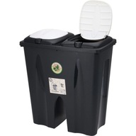 Dvojitý odpadkový kôš, 2 x 25 l Dvojitý odpadkový kôš, 2 x 25 l