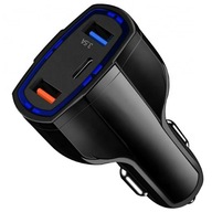 Autonabíjačka 2xUSB + USB-C 3.1A QC3.0 Autonabíjačka 2xUSB + USB-C 3.1A QC3.0