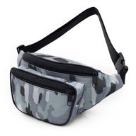 Peňaženka WALLET camo pásová taška N085, šedá Peňaženka WALLET camo pásová taška N085, šedá