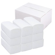 ZZ biely celulózový skladaný uterák 10x 200 listov