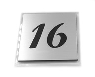 čísla ČÍSLO DVERÍ hotel 5x4 + PLEX 10 ks čísla ČÍSLO DVERÍ hotel 5x4 + PLEX 10 ks