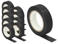 SILNÁ IZOLAČNÁ PÁSKA ČIERNA 19 mm x 20 m OHĽAŇUVÁ SADA 10 kusov SILNÁ IZOLAČNÁ PÁSKA ČIERNA 19 mm x 20 m OHĽAŇUVÁ SADA 10 kusov