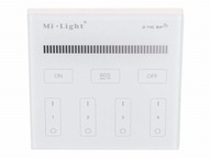 MiLight panelový 4-zónový ovládač MONO 230V biely