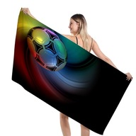 veľká plážová osuška Futbalový vzor og veľká plážová osuška Futbalový vzor og