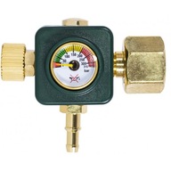 Mini AR/CO2 redukcia na fľaše, magnum manometer Mini AR/CO2 redukcia na fľaše, magnum manometer