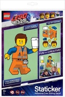 Lego Movie - Staticker Emmet. Pohyblivá zmes.