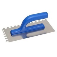 Nerezové zubové hladidlo 130x270mm 8x8mm Nerezové zubové hladidlo 130x270mm 8x8mm
