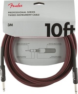 Fender Professional 10 Red TWD instr kábel 3m Fender Professional 10 Red TWD instr kábel 3m