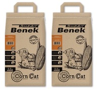 Kukuričná mačka Super Benek 2 x 14L