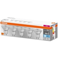 5x GU10 LED žiarovka 4,3W = 50W 4000K 36° OSRAM 5x GU10 LED žiarovka 4,3W = 50W 4000K 36° OSRAM