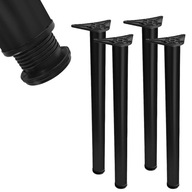 NOHY STOLU NASTAVITEĽNÉ ČIERNA 710MM FI60 4 KS GTV NOHY STOLU NASTAVITEĽNÉ ČIERNA 710MM FI60 4 KS GTV