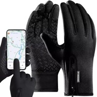XL dotykové rukavice na telefón a tablet, VODEODOLNÉ A VETRODOLNÉ