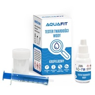 AQUAFIT kvapkový tester tvrdosti vody Test Presnosť 1 stupeň dH AQUAFIT kvapkový tester tvrdosti vody Test Presnosť 1 stupeň dH