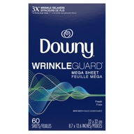 Downy Wrinkle Guard Fresh 60 ks - do sušičky Downy Wrinkle Guard Fresh 60 ks - do sušičky