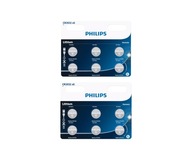 Sada lítiových batérií Philips 3V CR2032 12 ks. Sada lítiových batérií Philips 3V CR2032 12 ks.