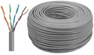 KÁBEL UTP SIEŤOVÝ KÁBEL TWISTED PAIR CAT5E CCA 50m