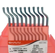 10x E100S Shaviv odhrotovacia čepeľ HSS-E čepele 10x E100S Shaviv odhrotovacia čepeľ HSS-E čepele