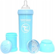TwistShake antikoliková fľaša 330ml modrá L 4m+ TwistShake antikoliková fľaša 330ml modrá L 4m+